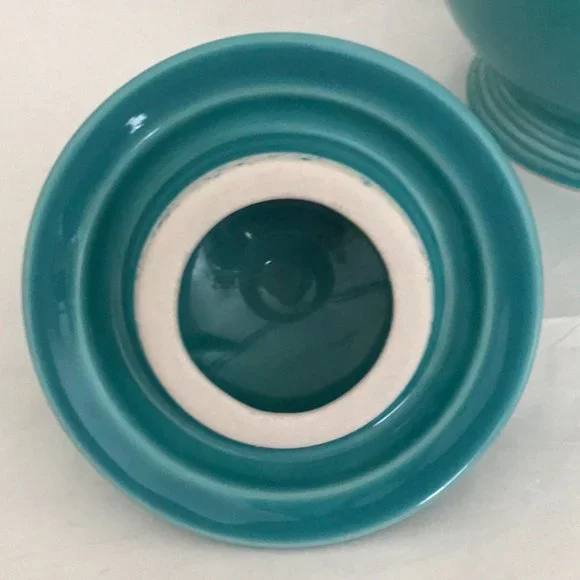 Turquoise Fiestaware Teapot - Picture 5 of 11